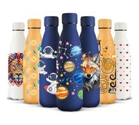 HoneyHolly Gourde Isotherme, 500 ml sans BPA, Bouteille Isotherme, 24h Froid & 12h Chaud, Bouteille d'eau, Étanche, Acier Inoxydable 18/8, Gourde Inox pour Sport, Camping, École