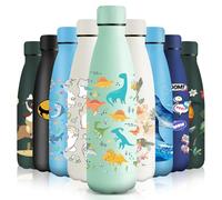 HoneyHolly Gourde Isotherme, Acier Inoxydable 18/8, Bouteille Isotherme, 500ML Sans BPA, Gourde Inox Enfant, Étanche Double Isolation, Bouteille Inox pour Le Camping, Les Écoles, Les Gymnases