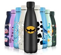 HoneyHolly Gourde Isotherme, Acier Inoxydable 18/8, Bouteille Isotherme, 500ML Sans BPA, Gourde Inox Enfant, Étanche Double Isolation, Bouteille Inox pour Le Camping, Les Écoles, Les Gymnases