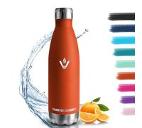 HoneyHolly Gourde Isotherme, Acier Inoxydable 18/8, Bouteille Isotherme, 500ML Sans BPA, Water Bottle Inox Enfant, Étanche Double Isolation, pour Le Camping, Les Écoles, Les Gymnases