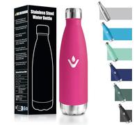 HoneyHolly Gourde Isotherme Enfant, Acier Inoxydable 18/8, 500ML Bouteille Isotherme, Sans BPA, Gourde Inox Enfant, Étanche Double Isolation, Water Bottle pour Camping, Écoles, Gymnases