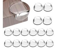 HoneyHolly Lot de 16 Protections d'angle Autocollantes en Silicone pour bébé 2 Formes Protège bébé Contre Les blessures