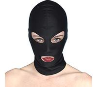 Honeylust - Masque fétiche bondage extensible avec yeux et bouche ouverts