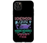 Honeymoon Cruise 2026 Just Married Matching Couples Vacation Coque pour iPhone 11 Pro Max