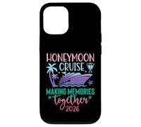 Honeymoon Cruise 2026 Just Married Matching Couples Vacation Coque pour iPhone 12/12 Pro