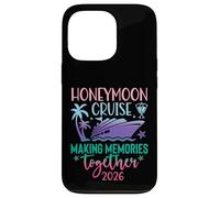 Honeymoon Cruise 2026 Just Married Matching Couples Vacation Coque pour iPhone 13 Pro