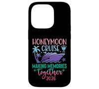Honeymoon Cruise 2026 Just Married Matching Couples Vacation Coque pour iPhone 14 Pro