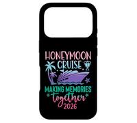 Honeymoon Cruise 2026 Just Married Matching Couples Vacation Coque pour iPhone 17 Pro
