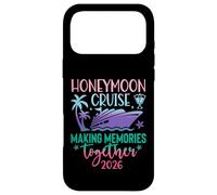 Honeymoon Cruise 2026 Just Married Matching Couples Vacation Coque pour iPhone 17 Pro Max