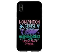 Honeymoon Cruise 2026 Just Married Matching Couples Vacation Coque pour iPhone XS Max