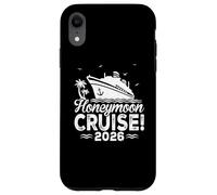 Honeymoon Cruise for Matching Couples 2026 Just Married Coque pour iPhone XR