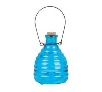 Honeypot Piège à guêpes léger et efficace pour abeilles et guêpes, pot en verre réutilisable, pour l'extérieur, contrôle des capteurs, jardin, maison, ferme, arbre, patio, cour, mouche