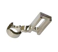 Honeysew Règle de pied en métal à broder avec tige basse pour Singer Pfaff Viking Brother HIGH SHANK RULER FOOT