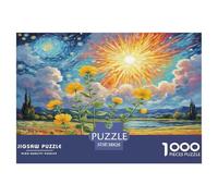 Honeysuckle Fleur Jigsaw Puzzle 1000 Pièce Adapter Les Adultes Ou Les Familles Ensemble Jeu De Puzzle Cadeaux pour Adultes 100% Carton Recyclé Puzzle Décoratif 38x26cm/1000pcs