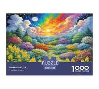 Honeysuckle Fleur Jigsaw Puzzle 1000 Pièces Adapter Les Adultes Ou Les Familles Ensemble Puzzles Difficiles Cadeaux pour Adultes 100% Carton Recyclé Puzzle Décoratif 52x38cm/1000pcs