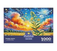 Honeysuckle Fleur Jigsaw Puzzles 1000 Pièce Adapter Les Adultes Ou Les Familles Ensemble Puzzles Difficiles Cadeaux pour Adultes 100% Carton Recyclé Puzzle Décoratif 52x38cm/1000pcs