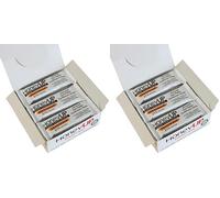 HoneyUP Barres Protéinées au Chocolat Noir et aux Amandes, Flocons d'Avoine et Graines de Tournesol 40 g (Lot de 2)