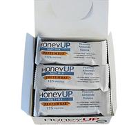 HoneyUP Barres Protéinées aux Noix, Cacahuètes, Amandes et Raisins Secs 40 g | Snack Grec Naturel Sans Sucre Ajouté | Barre Énergétique Riche en Protéines et Fibres, Vegan & Sans Gluten