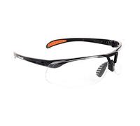 Honeywell Lunettes de protection Protege 1015366 Monture métal noire Verres clairs anti-rayures