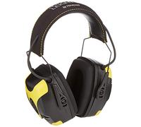 Honeywell 1034491 Howard Leight Casque Antibruit Impact Pro Industriel Earmuff, SNR 33, Noir/ Jaune