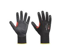 Honeywell 21-1515B/6XS CoreShield™ Gants noirs et rouges en nylon de calibre 15 Doublure noire avec revêtement en micro-mousse nitrile Taille A1/A Taille 6/XS (lot de 10 paires)