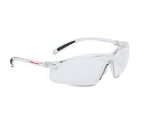 Honeywell A700 Lunettes de Sécurité à Branches Mono-Ecran Pour Usage Général et Protection Contre les Impacts, Monture Oculaire Transparente, Écran Polycarbonate, 1015361 (1 Pièce)
