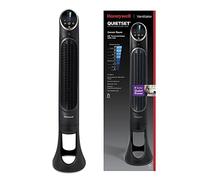 Honeywell Air Purifiers and Fans HYF290 Tour QuietSet (8 vitesses, oscillation à 80 °, fonction minuterie, télécommande, options de variation d'intensité), Noir