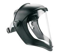 Honeywell Bionic Écran Facial Complet avec Visière sans Revêtement Polycarbonate Incolore, Bandeau Frontal Anti-Transpirant, Protection Faciale Intégrée, 1011623