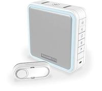 Honeywell Kit de carillon sans fil DC915S – Halo lumineux, portée 200 m – Blanc
