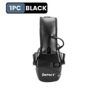 Honeywell DulElectronic Shooting Earmuff,Anti-bruit,Sauna,Téléphone,Amplification du son,Protection auditive,Casque,Pliable - Type Black #B