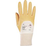 Honeywell Gant Monsun 105 taille 10 curry maillot coton avec nitrile EN 388 c...