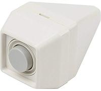Honeywell Home Bouton de sonnette D647 ivoire 24 V/1 A