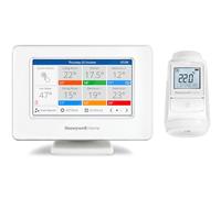 Honeywell Home Evohome Apartment Plus Solution, Appareil d'exploitation Central Wi-FI Intelligent avec écran Tactile Couleur et Thermostat de radiateur (1) - Chambre pour Chambre, Confort contrôlé