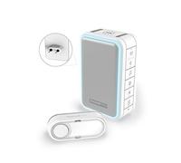 Honeywell Home Kit carillon enfichable 150m 6 mélodies, Halo et Led