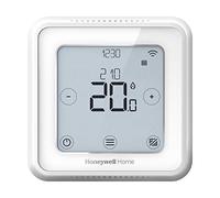 Honeywell Home T6 Thermostat intelligent WiFi, connecté à une application pour plus d'économies et d'efficacité. Compatible avec Apple HomeKit, Google Home, Amazon Alexa et IFTTT, Blanc