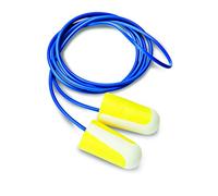 Honeywell Howard Leight 1000106 Bouchons d'oreille Bilsom 304L à usage unique avec cordelette, Taille L, SNR 33 (Boîte de 100 paires)