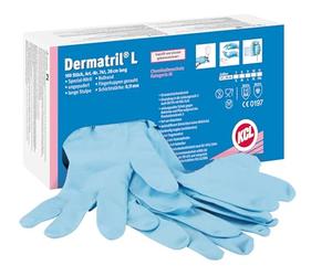 Honeywell K ermatril L 741 074110081C Lot de 100 gants jetables Taille (gants) : 10 EN 455