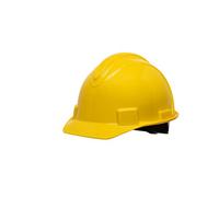Honeywell North Short Brim NSB20002E Casque de Sécurité à Bord Court, Jaune, Non Ventilé, Mécanisme à Double Verrouillage, Suspension à Cliquet à 4 Points, Polyéthylène Haute Densité (1 Pièce)
