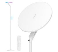 Honeywell Sunturalux™ Lampadaire LED avec télécommande, 40 W/3000 lm, 2700 K-5700 K, 7 niveaux d'intensité et 6 modes RVB