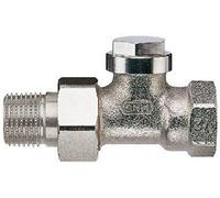 Honeywell Raccordement vissé pour radiateur Verafix V2400D0015 1/2 passage nickelé avec vidange