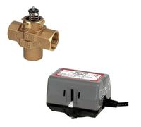HONEYWELL VCZMH6000/U_VC4013ZZ00/U Ensemble de vanne de dérivation 3 voies 3/4" BSP VCZMH6000/U + Actionneur VC4013ZZ00/U