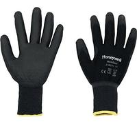 Honeywell Workeasy Black PU Gant Tricoté à Usage Général Léger en Polyester avec Enduction PU Noir, Réutilisable, Jauge 13, Taille 8M, 2100251-08 (Pack de 10 Paires)