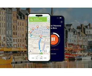Honfleur Visite audioguidée à pied 1h et 20 commentaires audios