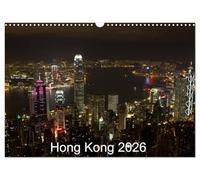 Hong Kong 2026 (Wandkalender 2026 DIN A3 quer), CALVENDO Monatskalender: Hong Kong mit Kowloon, New Territories und umliegenden Inseln