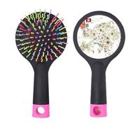 Hong Kong Carte des lieux de randonnée en Chine Brosse à cheveux démêlante Base coussin