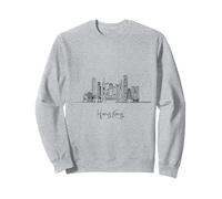 Hong Kong Chine Skyline Asie Souvenirs de voyage Sweatshirt