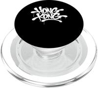 Hong Kong Graffiti City Street Art Handstyle Souvenir PopSockets PopGrip pour MagSafe