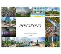 Hong Kong Images d'une métropole, Version française (Calendrier mural 2026 DIN A4 portrait), Calendrier CALVENDO mensuel