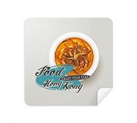 Hong Kong Lot de 2 Chiffons de Nettoyage pour écran de téléphone en Daim Motif aileron de Requin