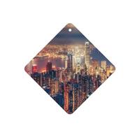 Hong Kong Printing Lot de 10 cartes désodorisantes parfumées pour voiture